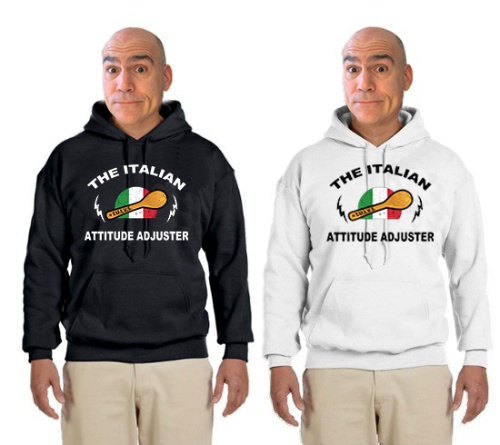 The italian attitude adjuster hoodie
