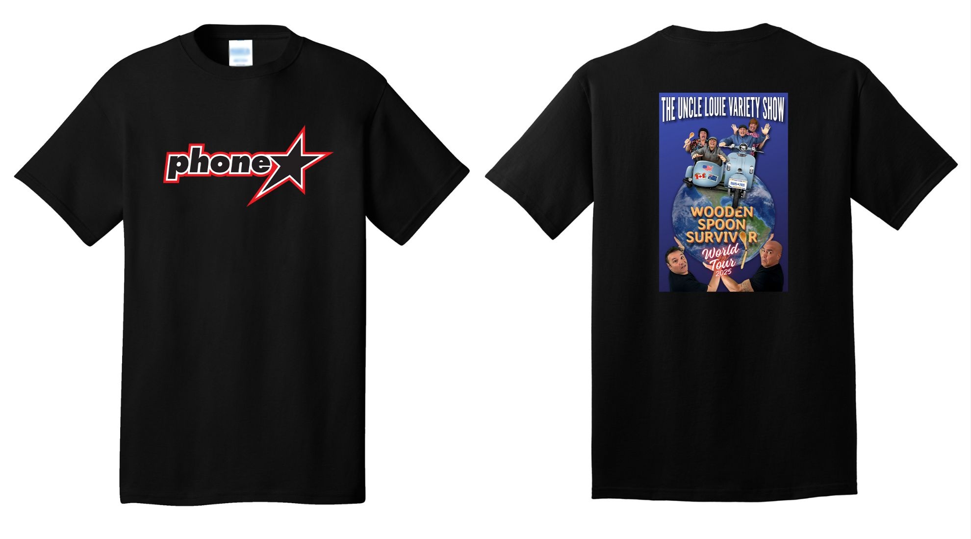 Phone star t shirt